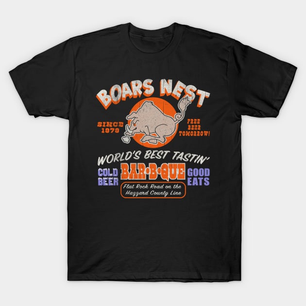 Boars Nest Since 1979 T-Shirt by Alema Art